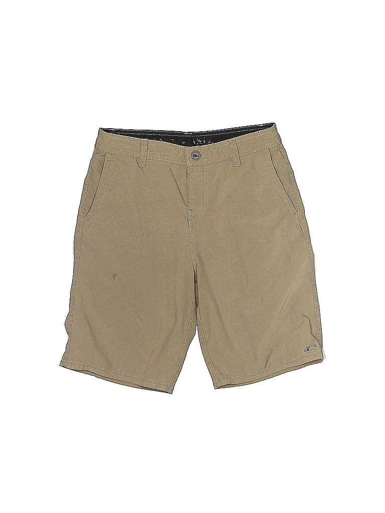 O'Neill Solid Tan Shorts 27 Waist - photo 1