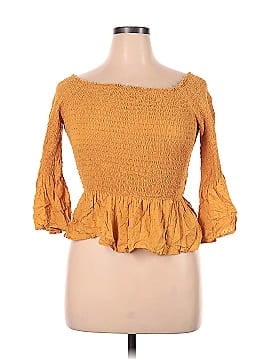 Candie's 3/4 Sleeve Blouse (view 1)