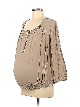 Maternity 3/4 Sleeve Blouse (view 1)
