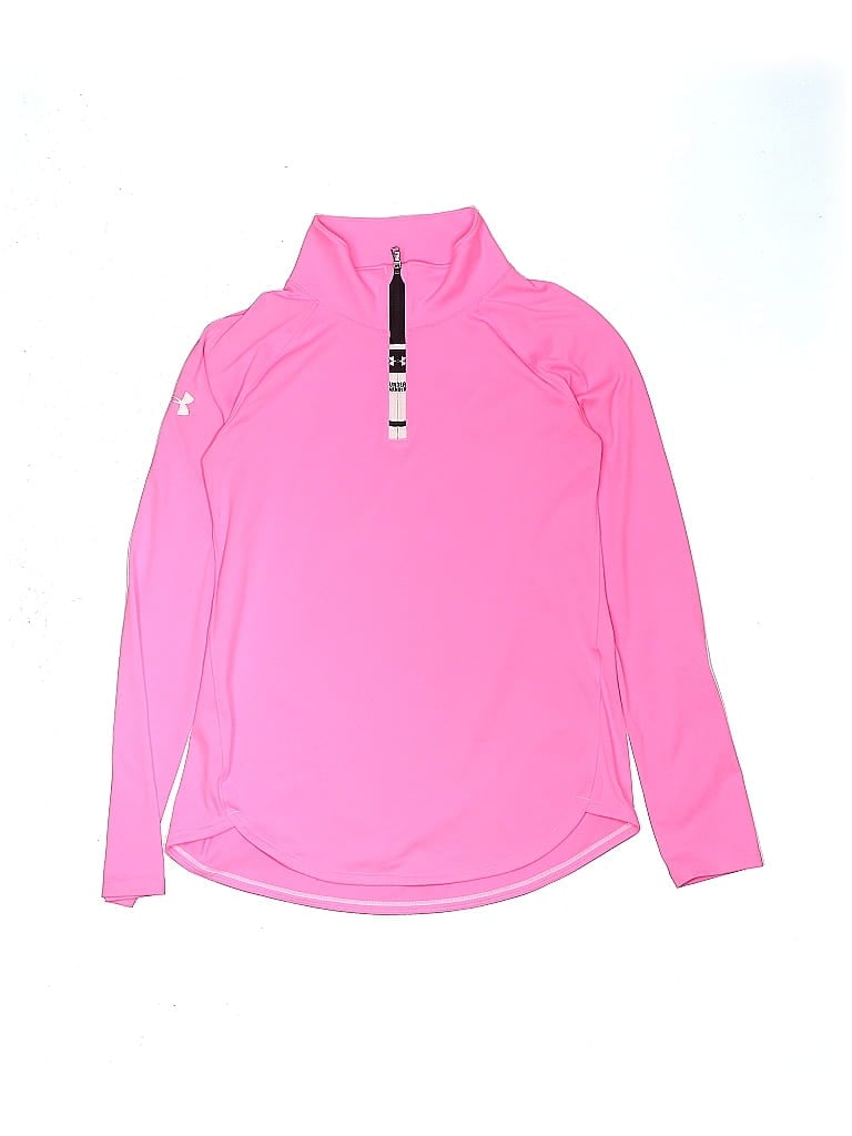 Under Armour Pink Track Jacket Size L (Youth) 61 off thredUP