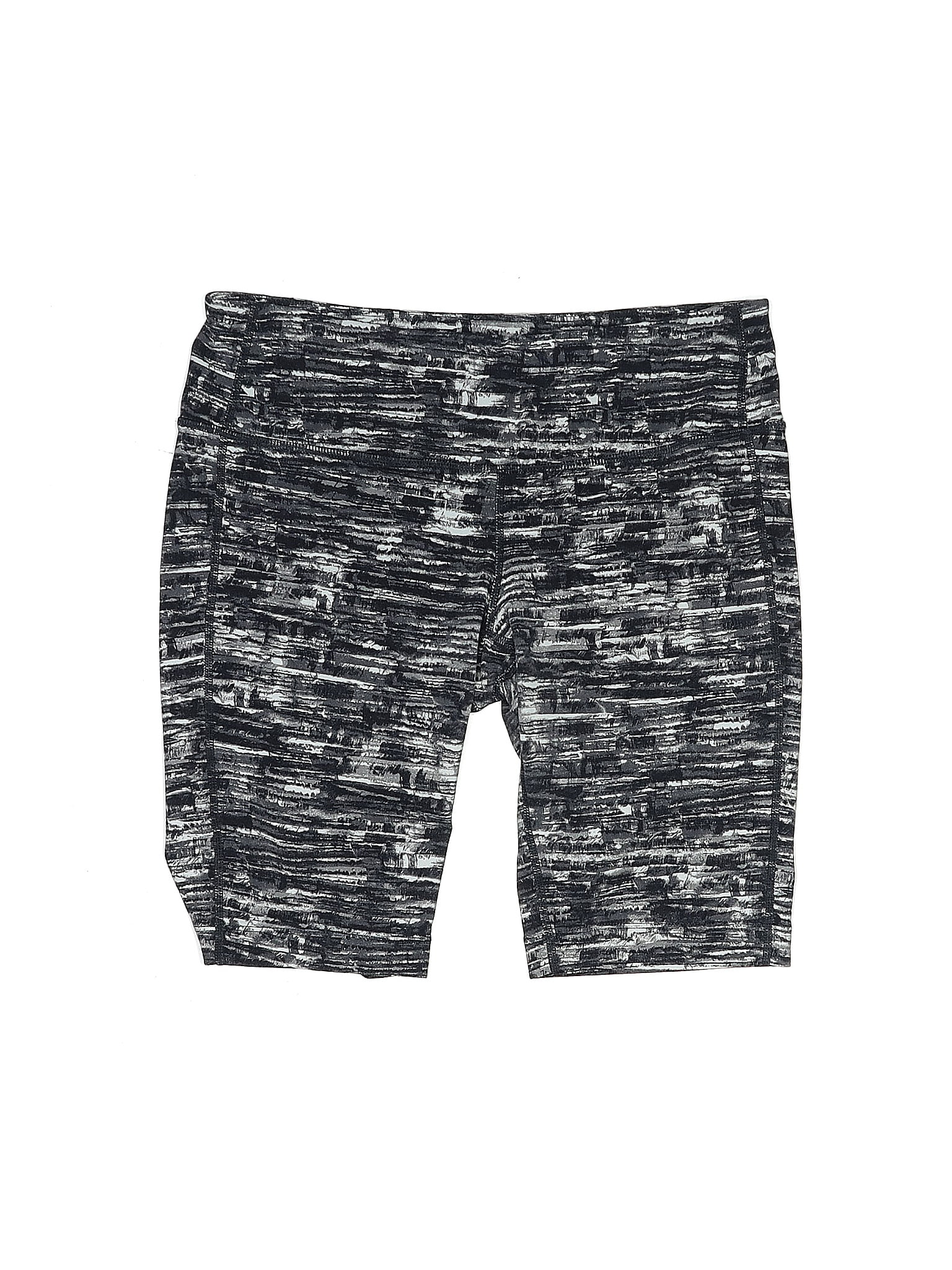 Athleta Marled Multi Color Black Shorts Size M 59 off thredUP