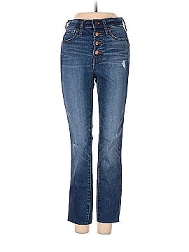 Madewell 10" High-Rise Skinny Jeans: Drop-Hem Edition (view 1)
