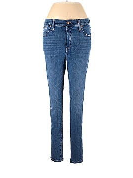 Madewell 9" Mid-Rise Skinny Jeans in Pendale Wash (view 1)