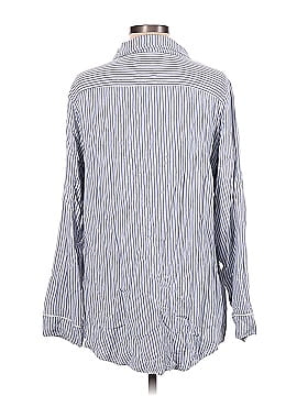 Plush Long Sleeve Button-Down Shirt (view 2)