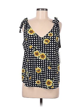 Pink Clover Sleeveless Blouse (view 1)