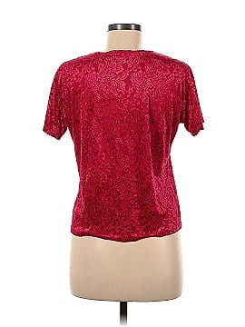 Impressions Short Sleeve Blouse (view 2)