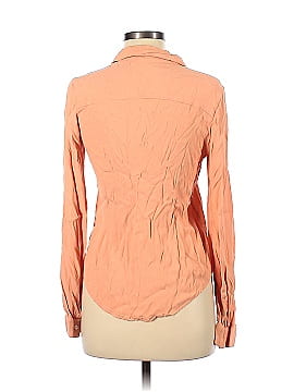 MM Couture Long Sleeve Silk Top (view 2)