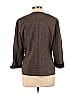 Perceptions 100% Polyester Marled Tweed Brown Jacket Size 12 - photo 2