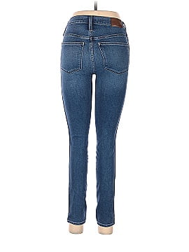 Madewell 10" High-Rise Roadtripper Supersoft Skinny Jeans in Monroe Wash (view 2)