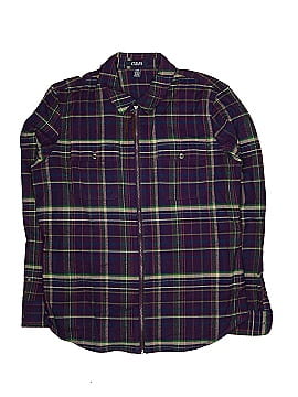 Chams Denim Long Sleeve Button-Down Shirt (view 1)