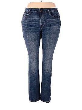 Madewell Straight Jeans in Enid Wash (view 1)