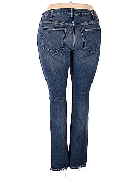 Madewell Straight Jeans in Enid Wash (view 2)