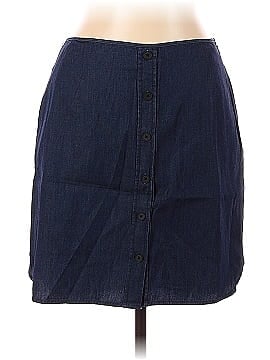 Reed Denim Skirt (view 1)