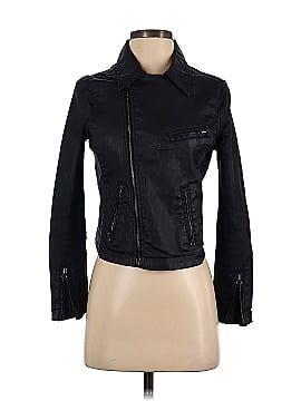 Adriano Goldschmied Faux Leather Jacket (view 1)