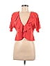 ASOS Red Short Sleeve Blouse Size 8 - photo 1