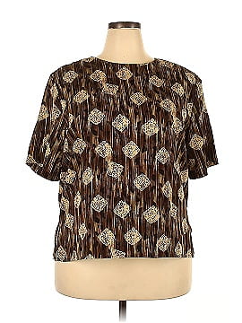 Notations Short Sleeve Blouse (view 1)