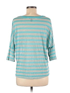 Aqua Long Sleeve T-Shirt (view 2)