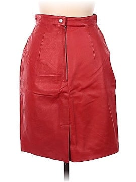 Otello Pelle Faux Leather Skirt (view 2)