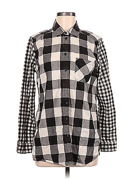 American Eagle Outfitters Long Sleeve Button-Down Shirt (view 1)