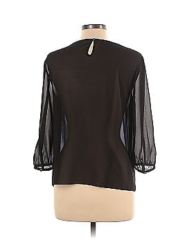 DKNYC 3/4 Sleeve Blouse (view 2)