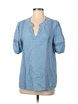 Moon River Short Sleeve Blouse (view 1)