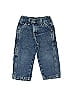 Wrangler Jeans Co 100% Cotton Solid Blue Jeans Size 18 mo - photo 1