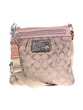 Coach Pink Messenger Crossbody Bag One Size