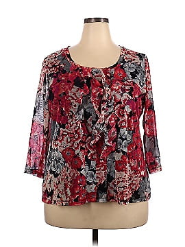 Croft & Barrow Long Sleeve Blouse (view 1)
