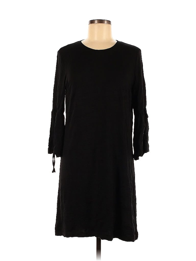 Ann Taylor LOFT Outlet Black Casual Dress Size M - photo 1