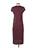 Madewell Marled Solid Burgundy Casual Dress Size XS - photo 2