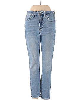 Madewell 10" High-Rise Skinny Crop Jeans in Horne Wash (view 1)