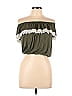 LA Banga USA Green Short Sleeve Top Size L - photo 1