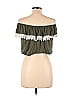LA Banga USA Green Short Sleeve Top Size L - photo 2