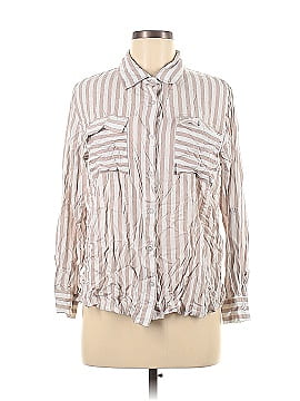 Pink Lily Long Sleeve Button-Down Shirt (view 1)