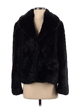 Miss Selfridge Faux Fur Jacket (view 1)
