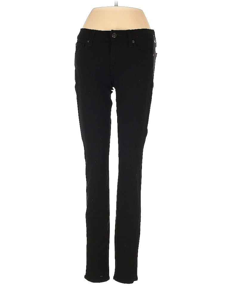 Pre-owned 7 For All Mankind Jeans In Black