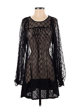 ABS Allen Schwartz Long Sleeve Silk Top (view 1)