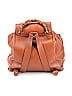 Gucci 100% Leather Solid Brown Leather Bamboo Backpack One Size - photo 2