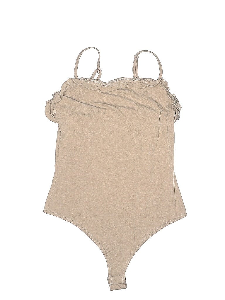 Pre-owned Kittenish Bodysuit In Brown