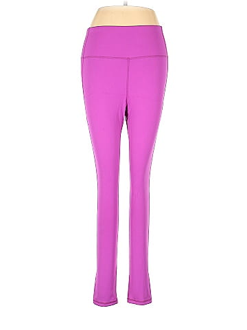 IVL Collective Solid Pink Purple Leggings Size 8 - 82% off