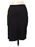 Assorted Brands Solid Black Casual Skirt Size L - photo 1