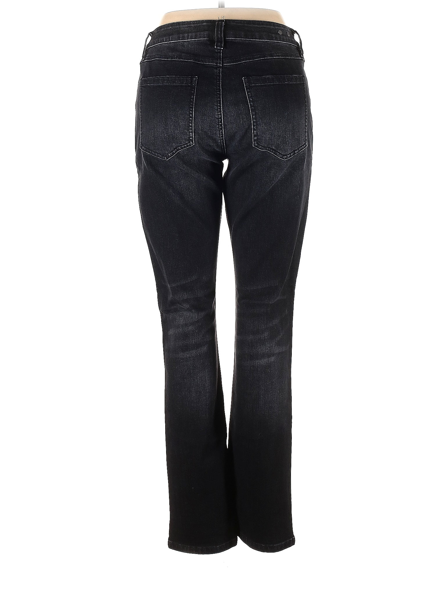 CAbi Solid Black Jeans Size 10 - 66% off