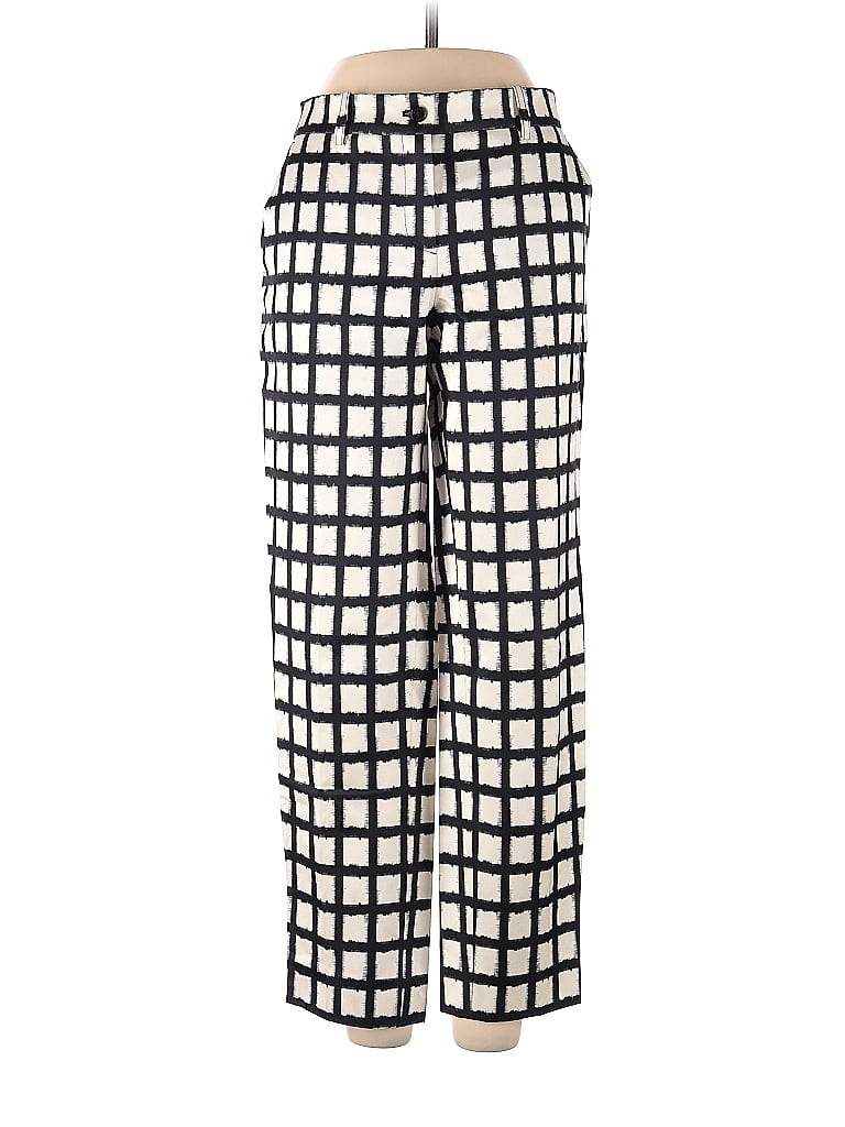 Michael Kors Grid Multi Color Black Dress Pants Size 4 - photo 1