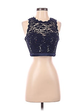 Sequin Hearts Sleeveless Blouse (view 1)