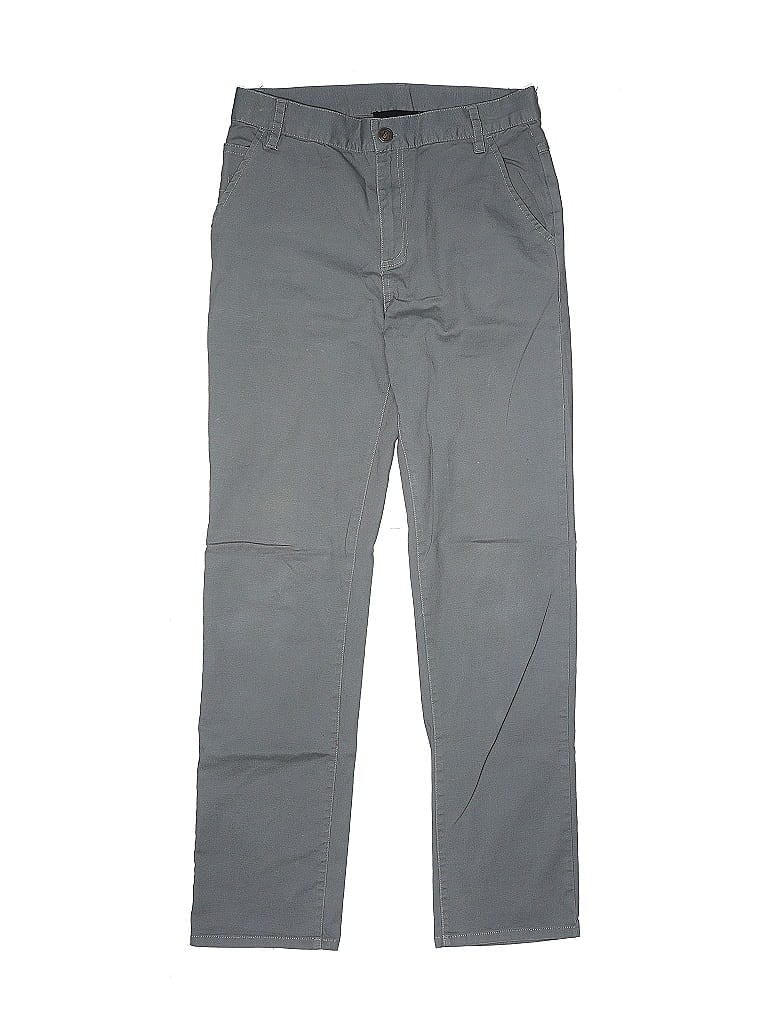 Treasure & Bond Solid Gray Casual Pants Size 14 - photo 1