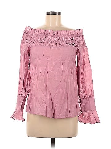 Lost Ink Long Sleeve Blouse (view 1)