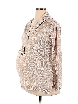 Derek Heart Maternity Pullover Sweater (view 1)