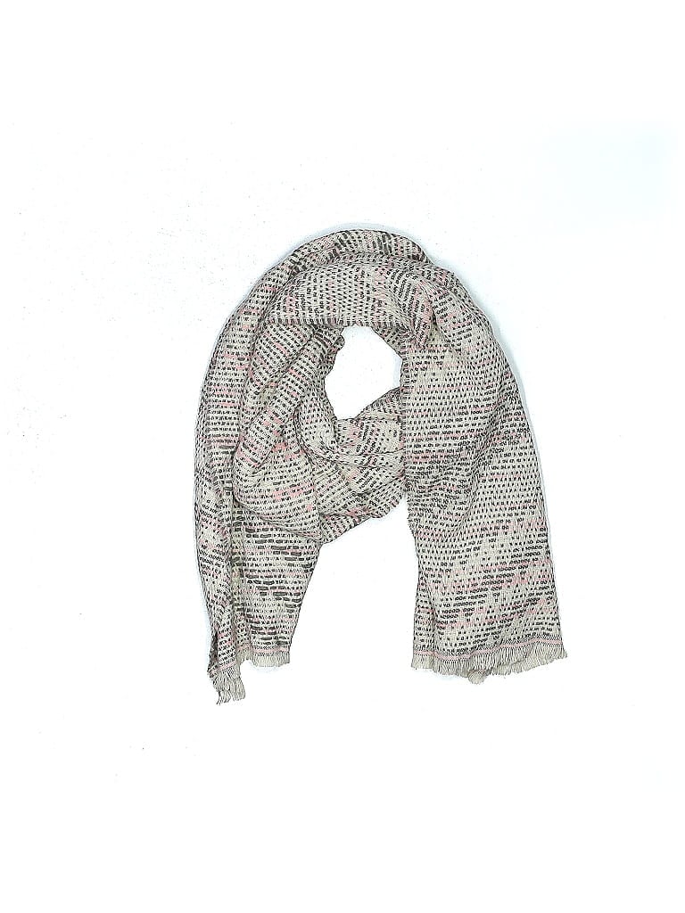 Pre-owned Ann Taylor Loft Scarf In Gray