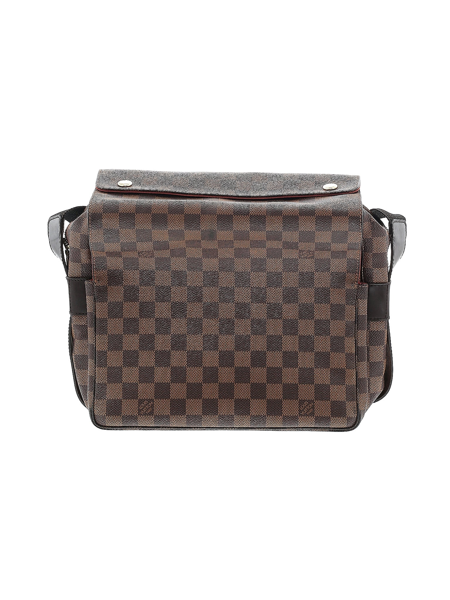 Louis Vuitton 100% Coated Canvas Checkered-gingham Brown Damier