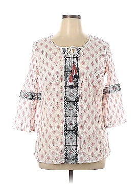 Style&Co 3/4 Sleeve T-Shirt (view 1)